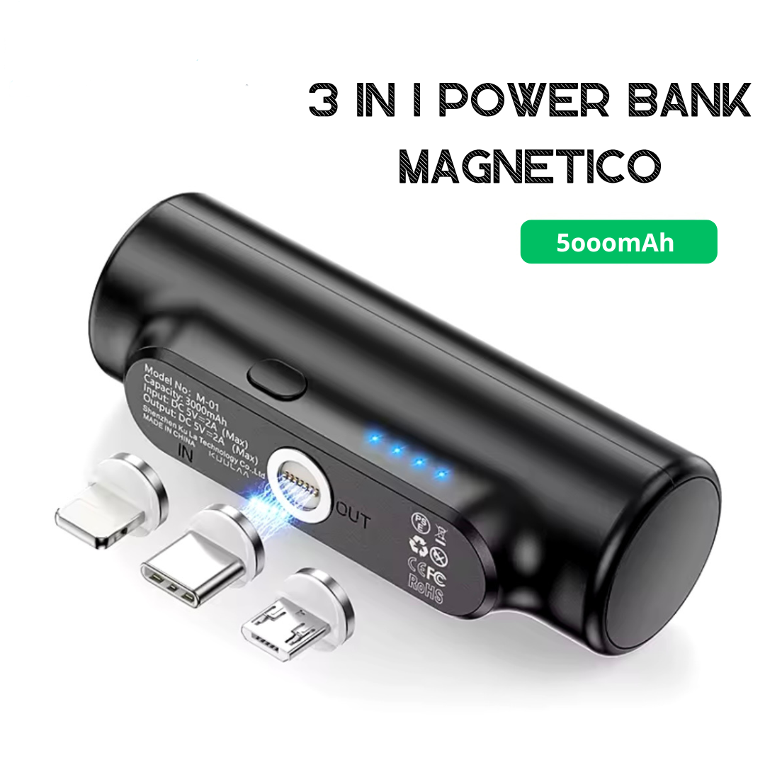 PowerBank Magnetico Portatile